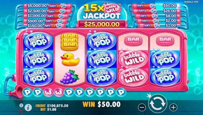 Fitur Bonus Terbaik dalam Game Slot Bubble Pop