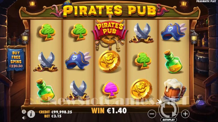 Cara bermain slot gacor Pirates Pub